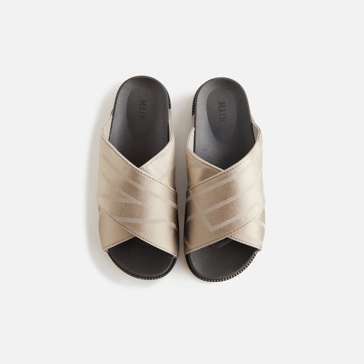 Kith - Women Monogram Criss Cross Slides