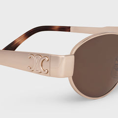 Celine - TRIOMPHE sunglasses- rose gold