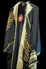 Mash X س ن دس  - black embroidery besht