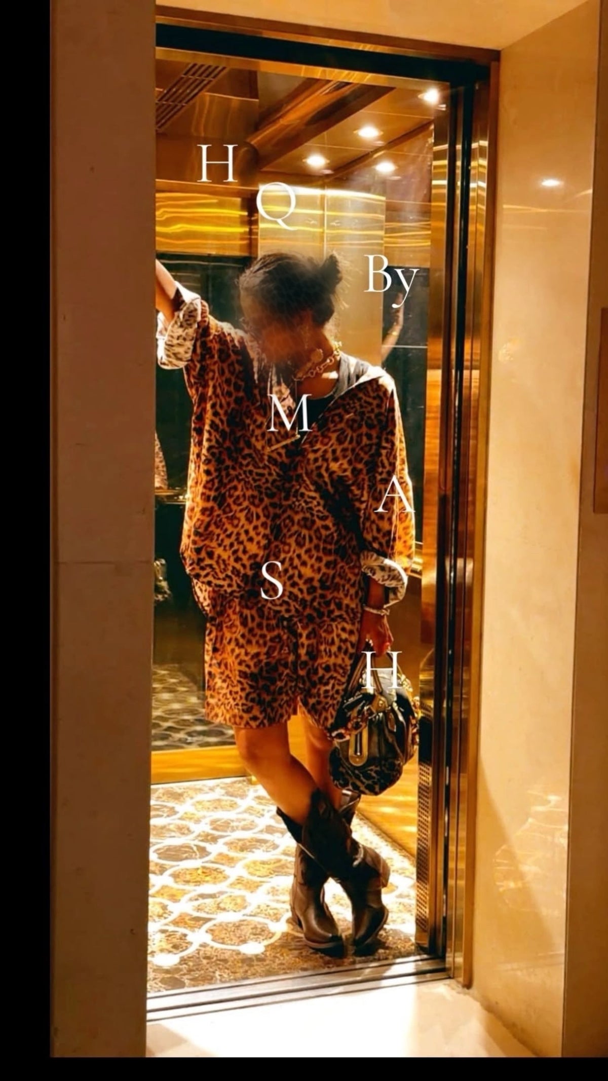 Mash X HQ - leopard pajama short & long set
