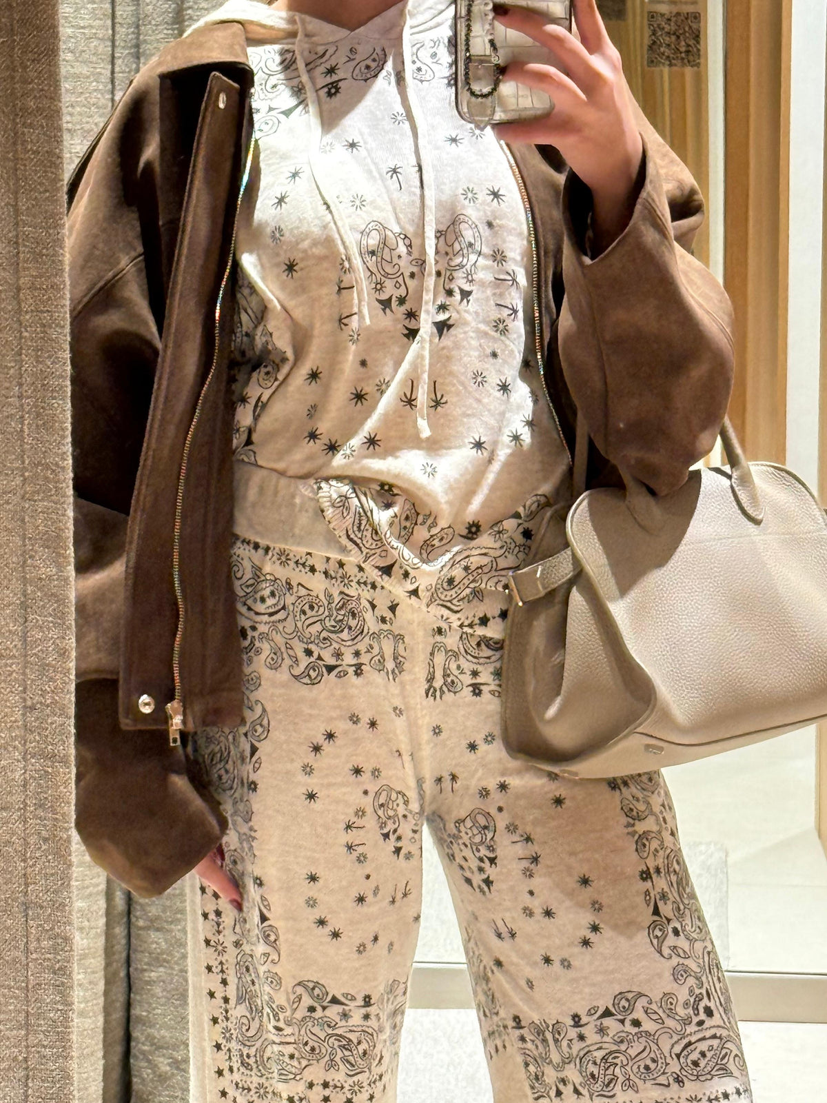 Bandana light cashmere set - free size