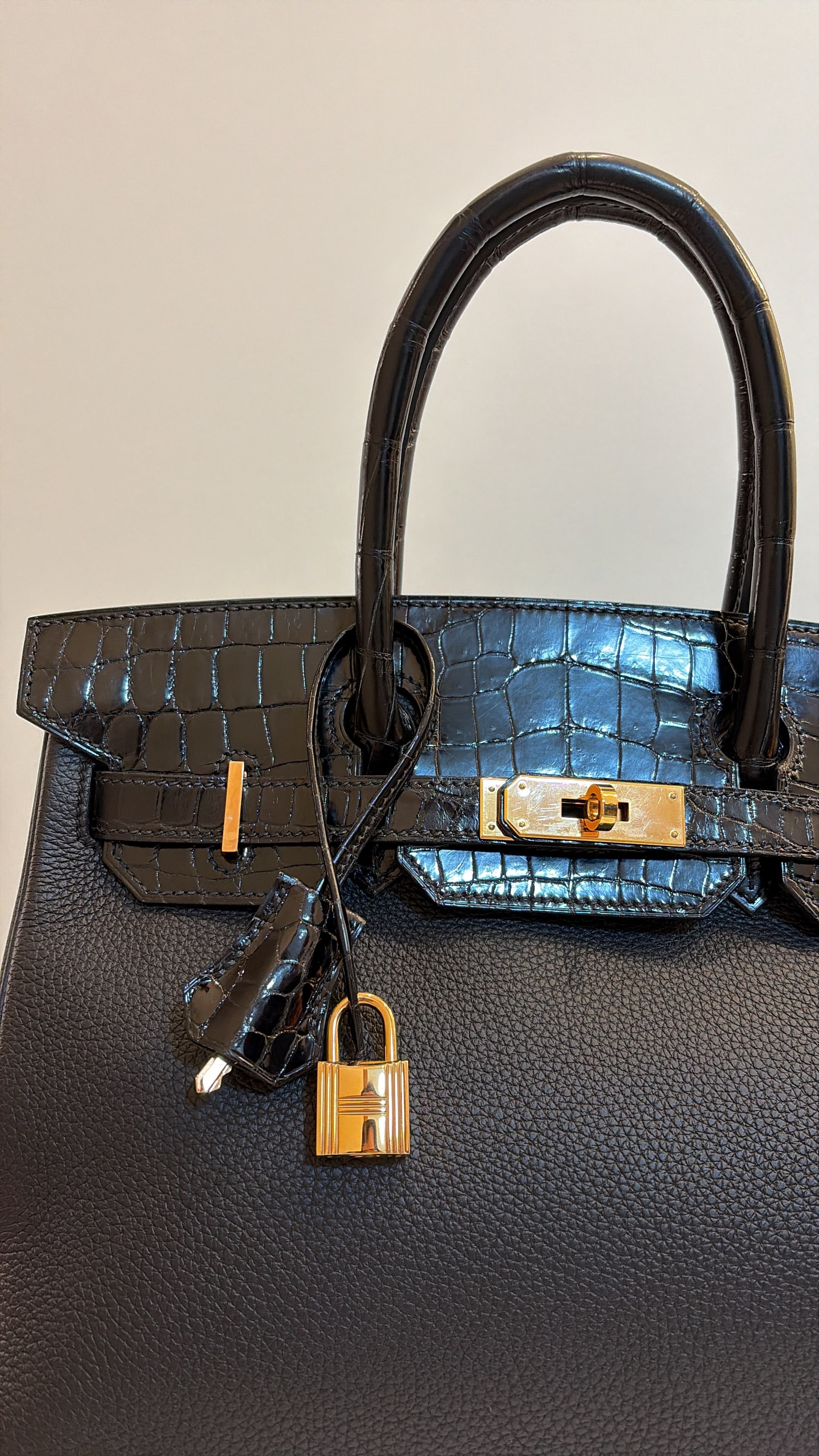 Hermes - Birkin 30 touch - 
Noir / ghw