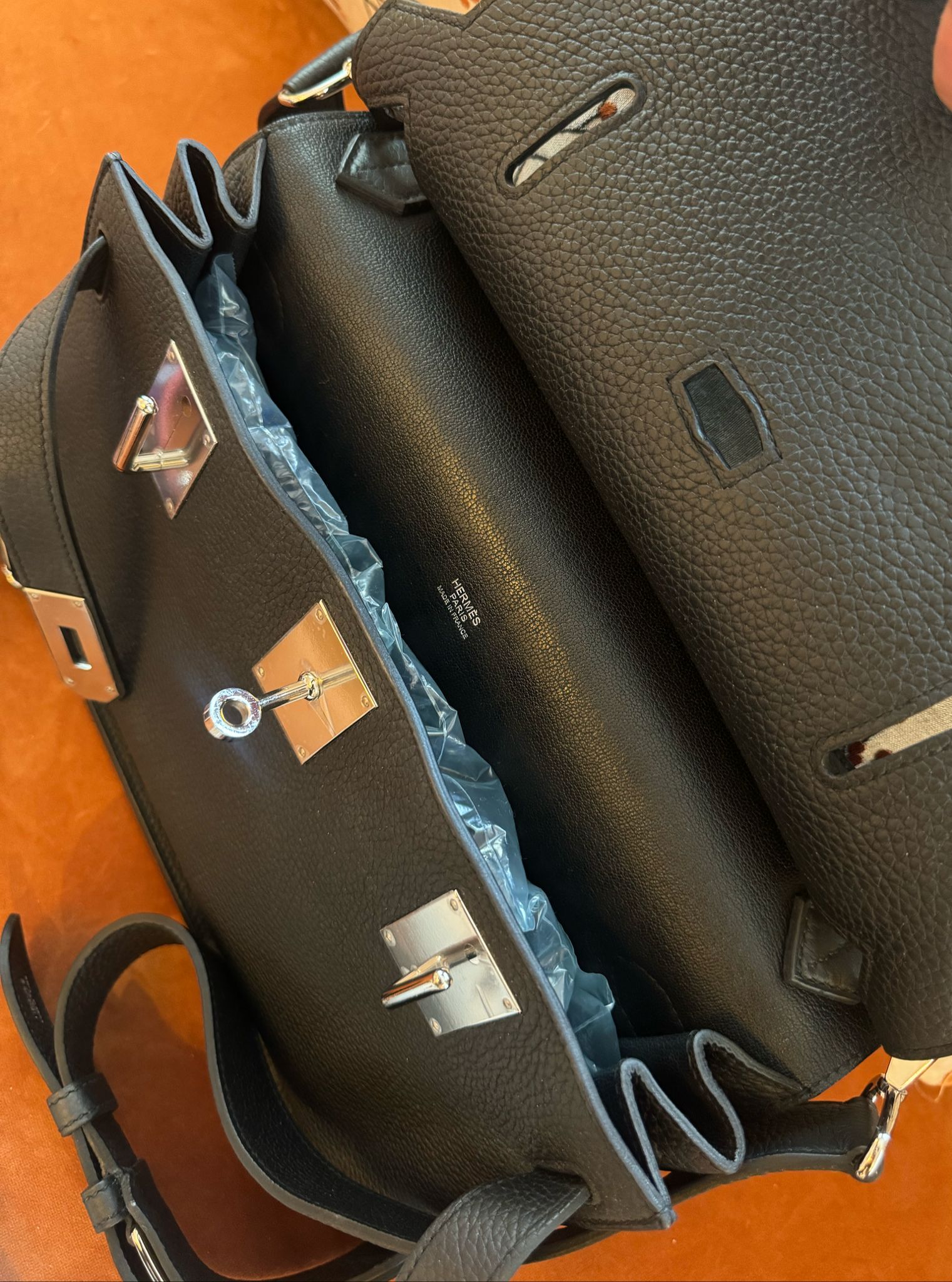 Hermes - pre loved - jepsier 28 black