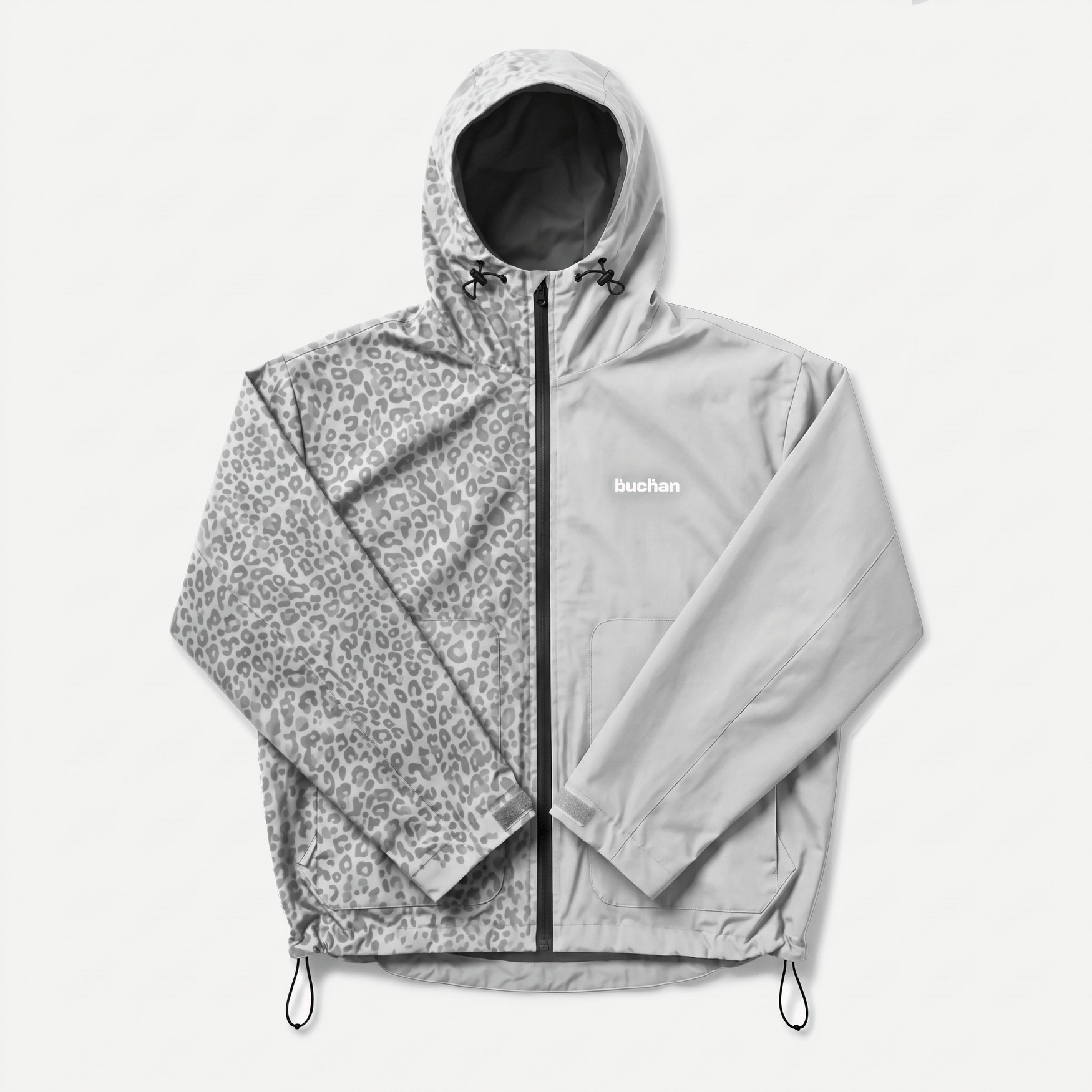 Water Reactive Cheetah Rain Jacket - 8 colors - free size