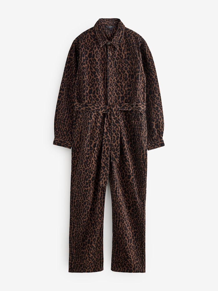 C/meo - leopard jumpsuit