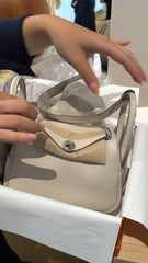 Hermes - mini lindy- Craie