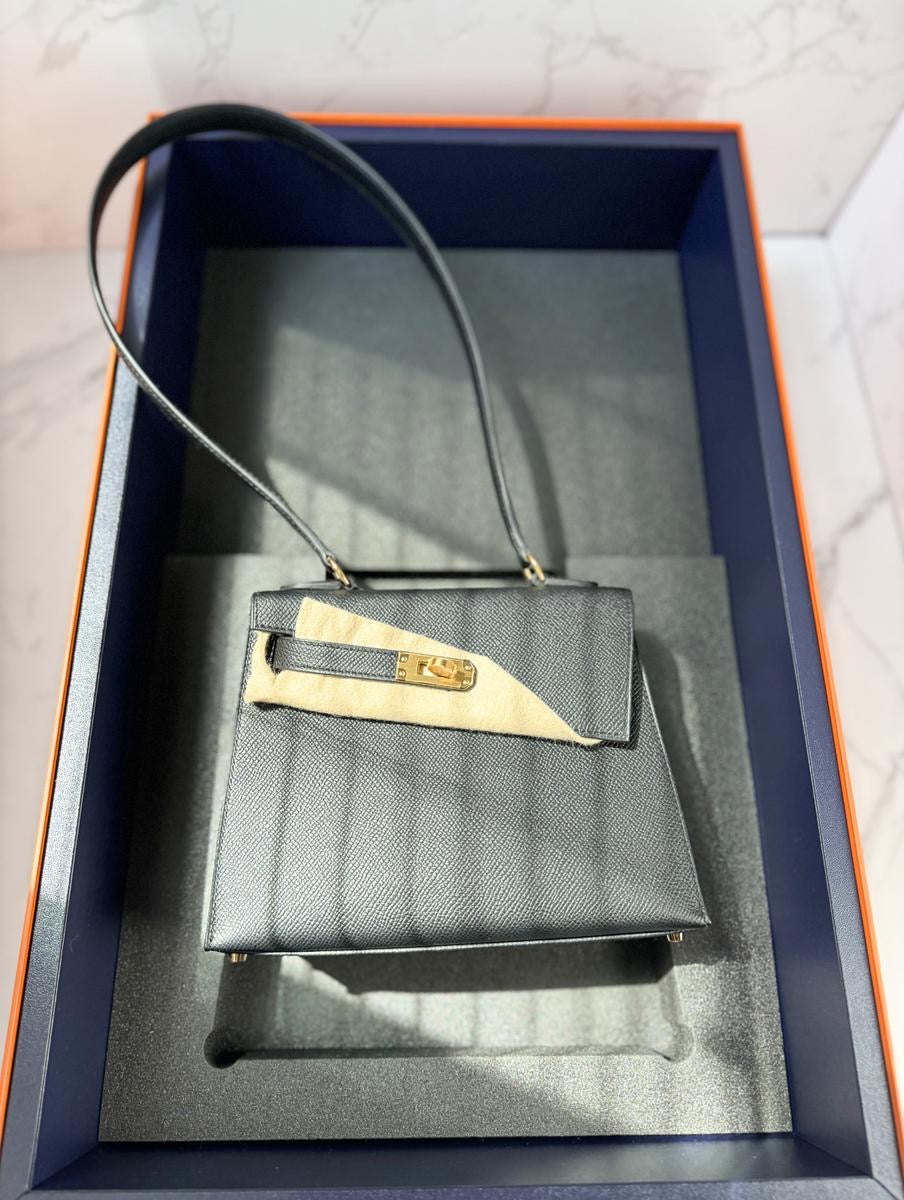 Hermes - kelly 20 Desorder black GHW