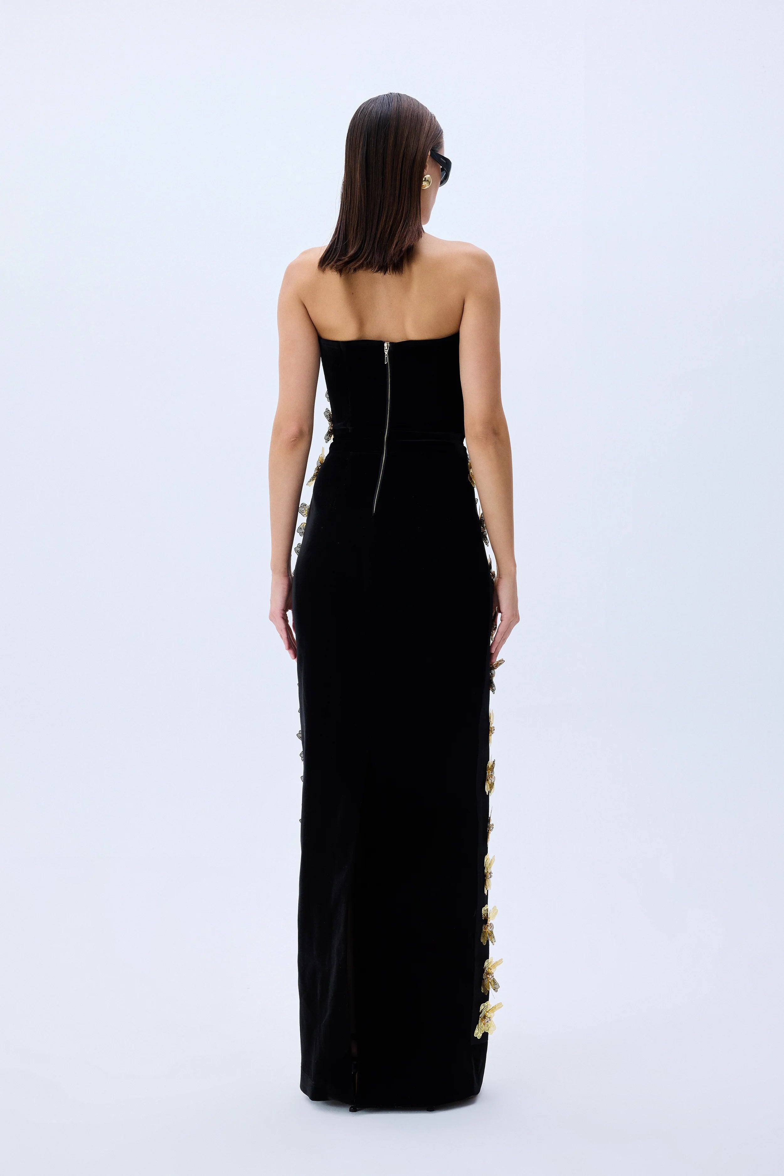 Mash X Allure - Golden dress FW25-D-1006