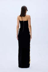 Mash X Allure - Golden dress FW25-D-1006