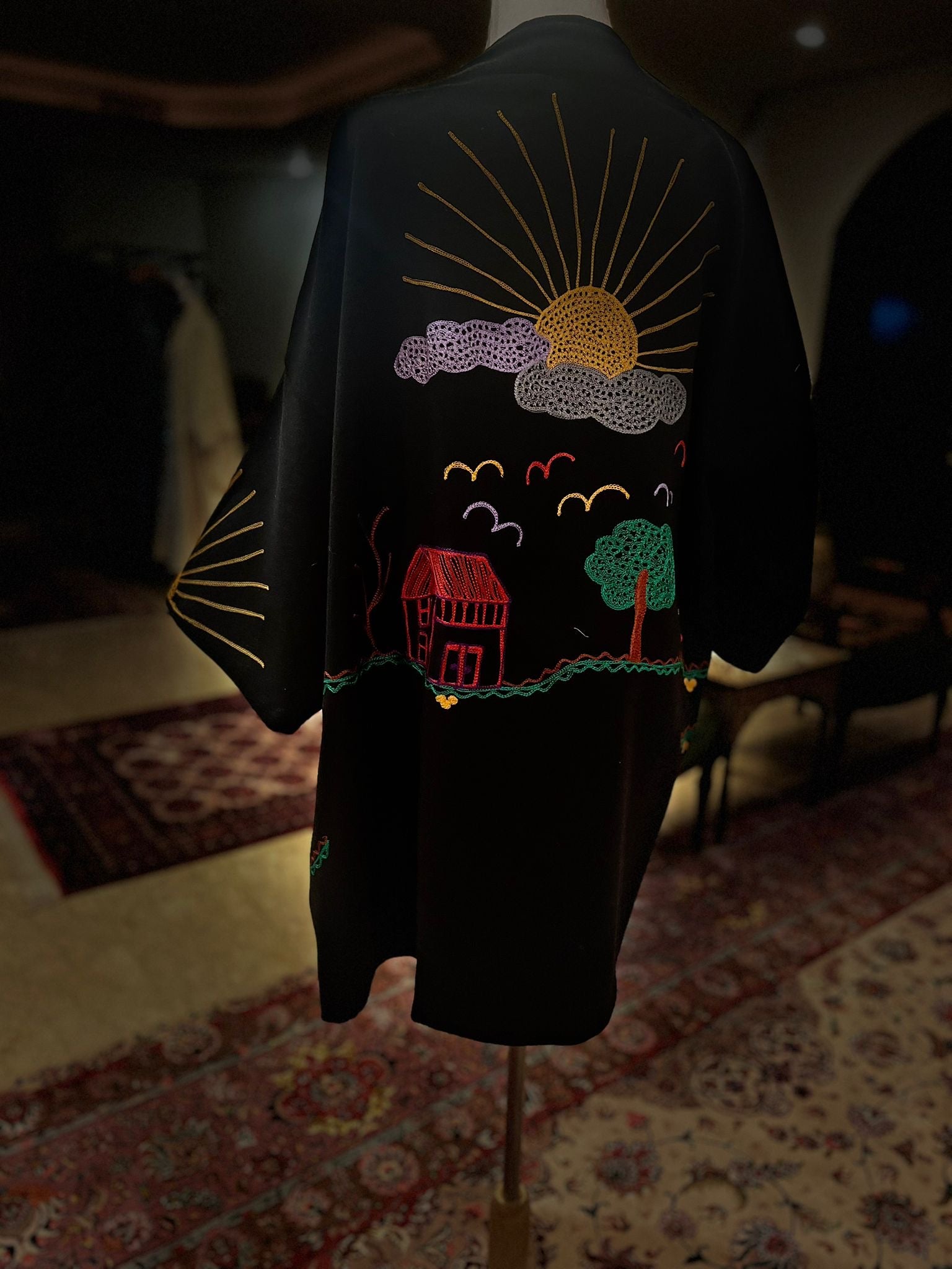 Teeb exclusive pieces for Mash - short embroidery besht