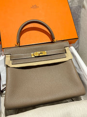 Hermes - kelly 28 - etoupe