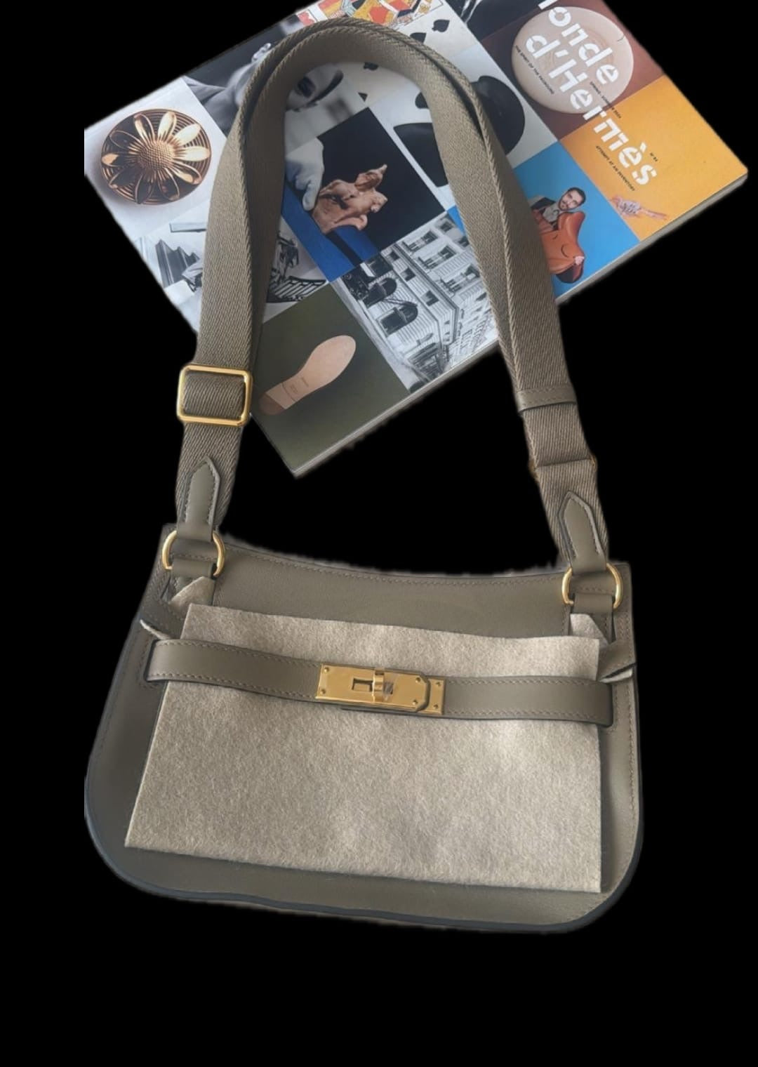 Hermes - mini jypsiere GHW- biege marfa