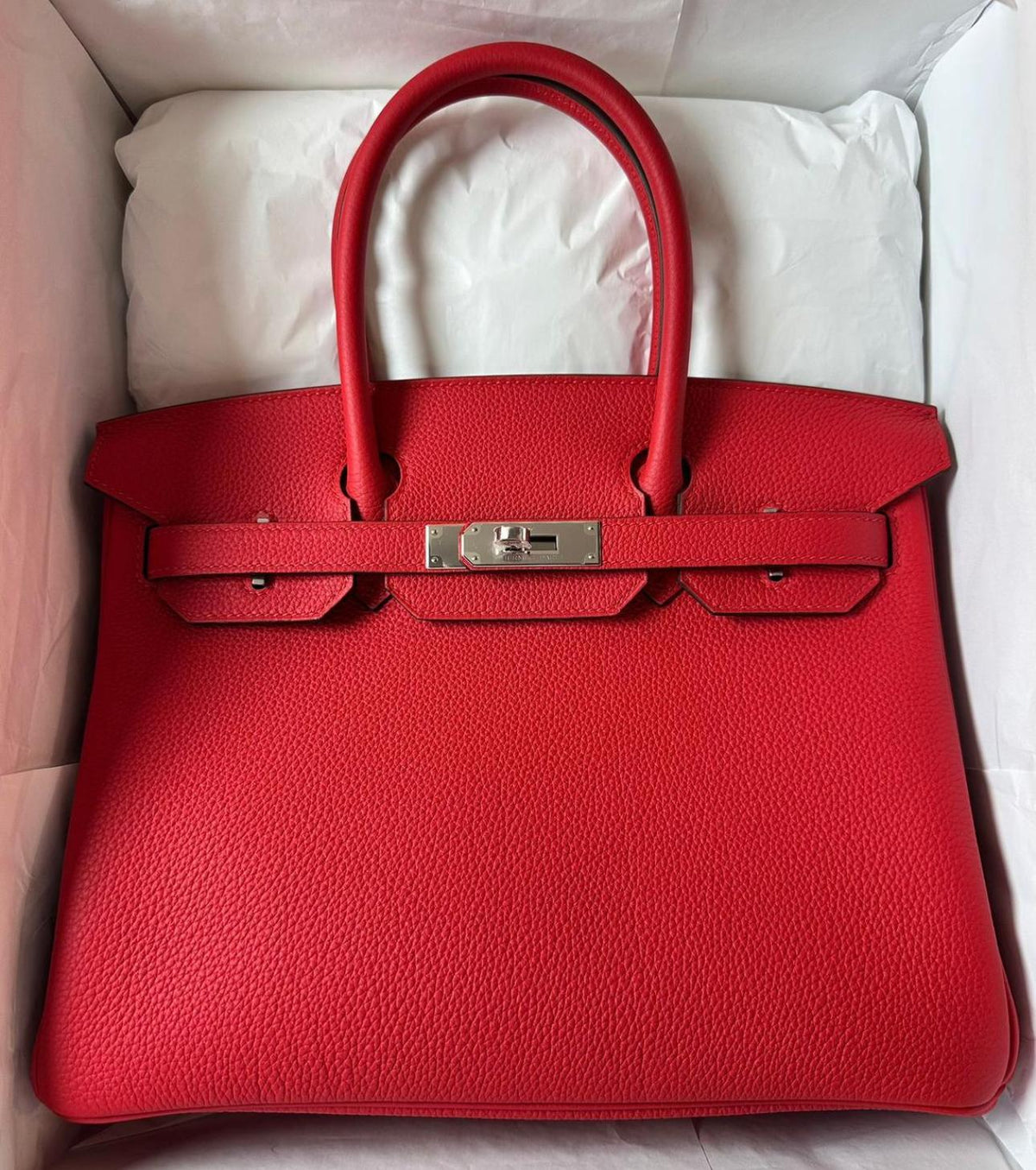 Hermes  

B30 Rouge Radieux Togo Phw