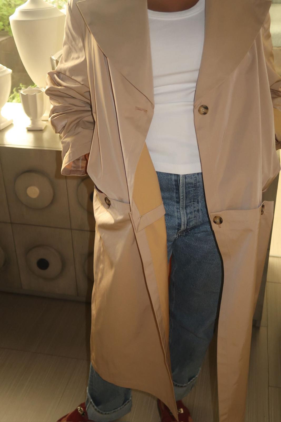 Mash x eclipse-  flexible  summer trench coat