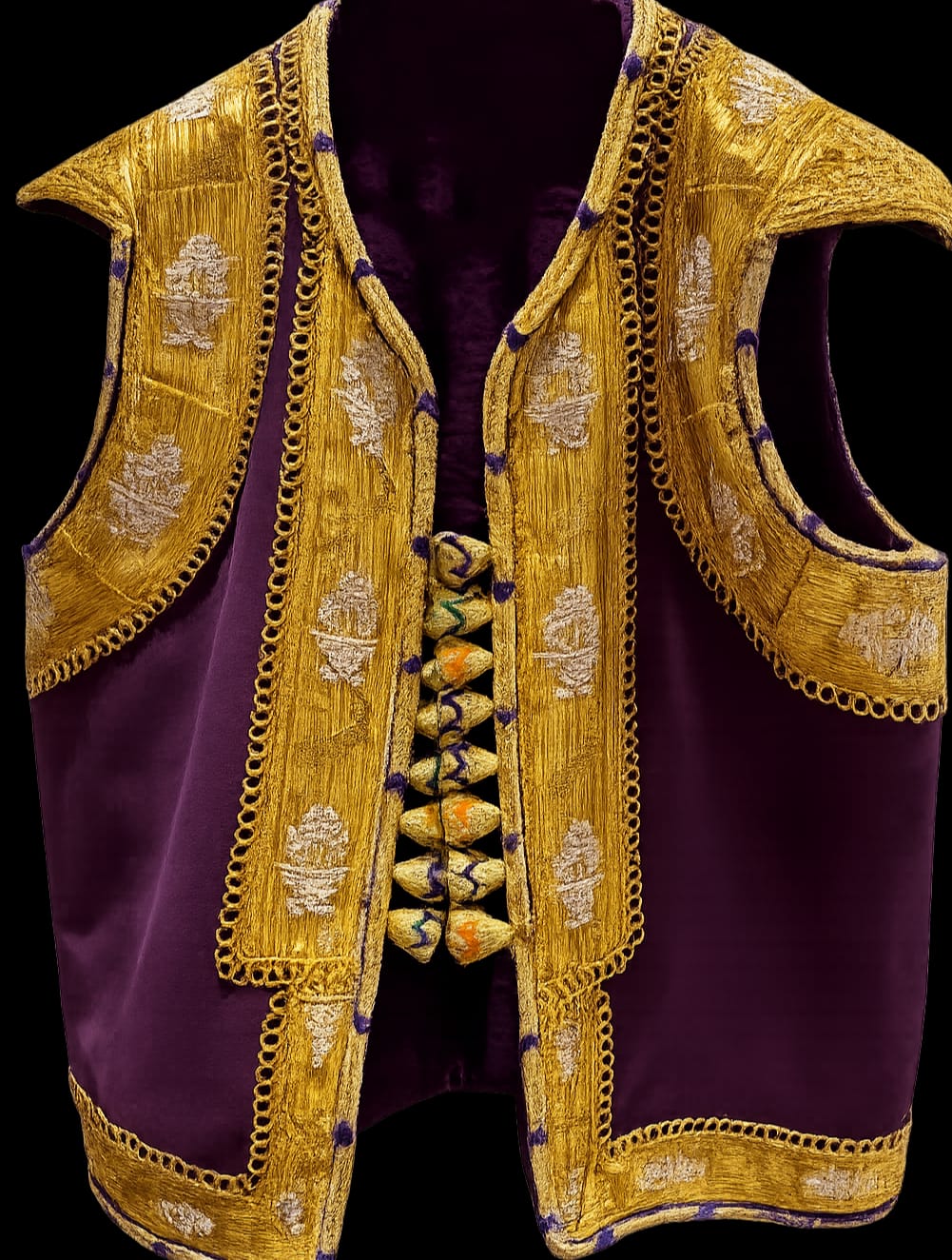 Mash X س ن د س - embroidered vest