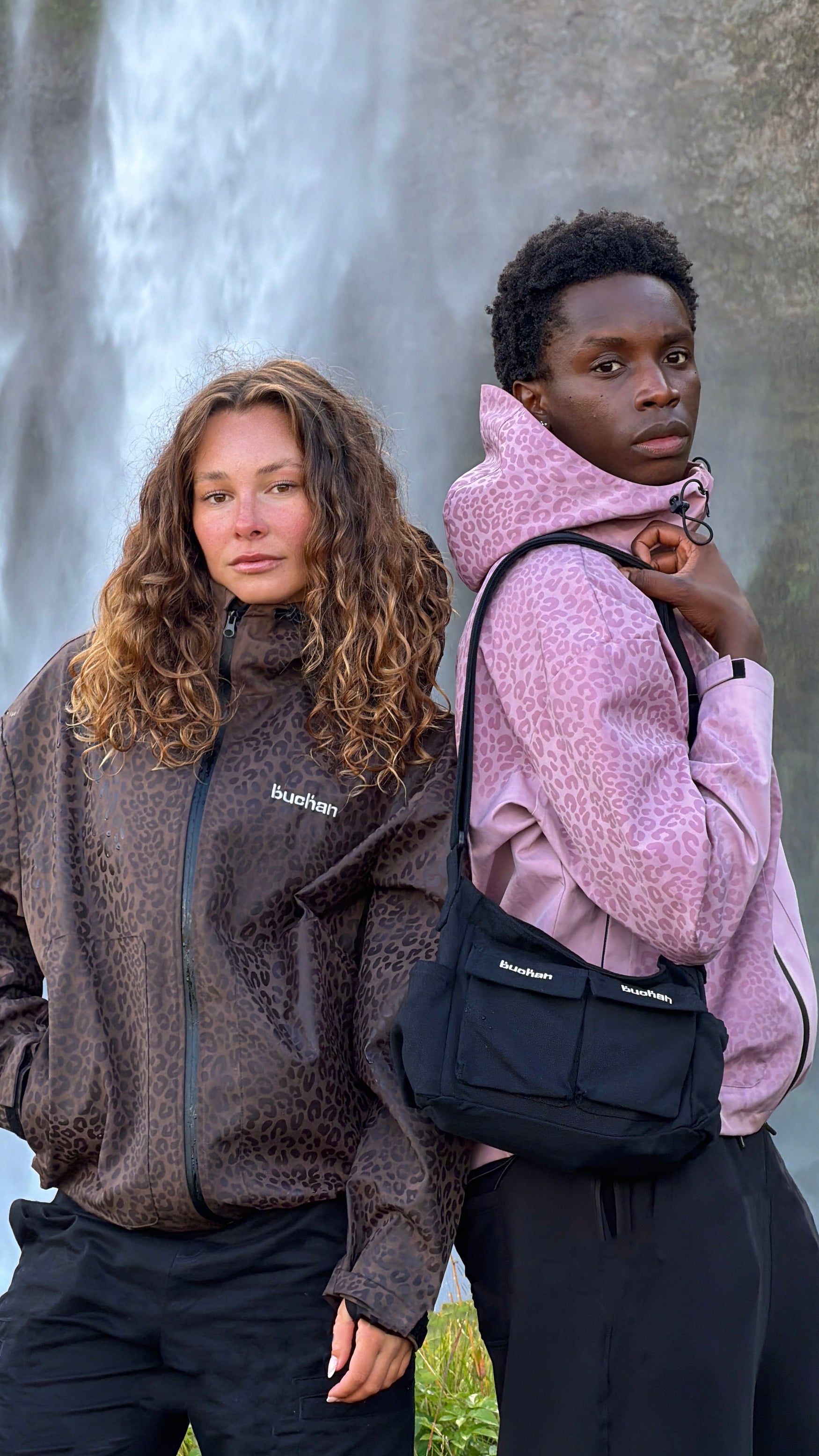 Water Reactive Cheetah Rain Jacket - 8 colors - free size