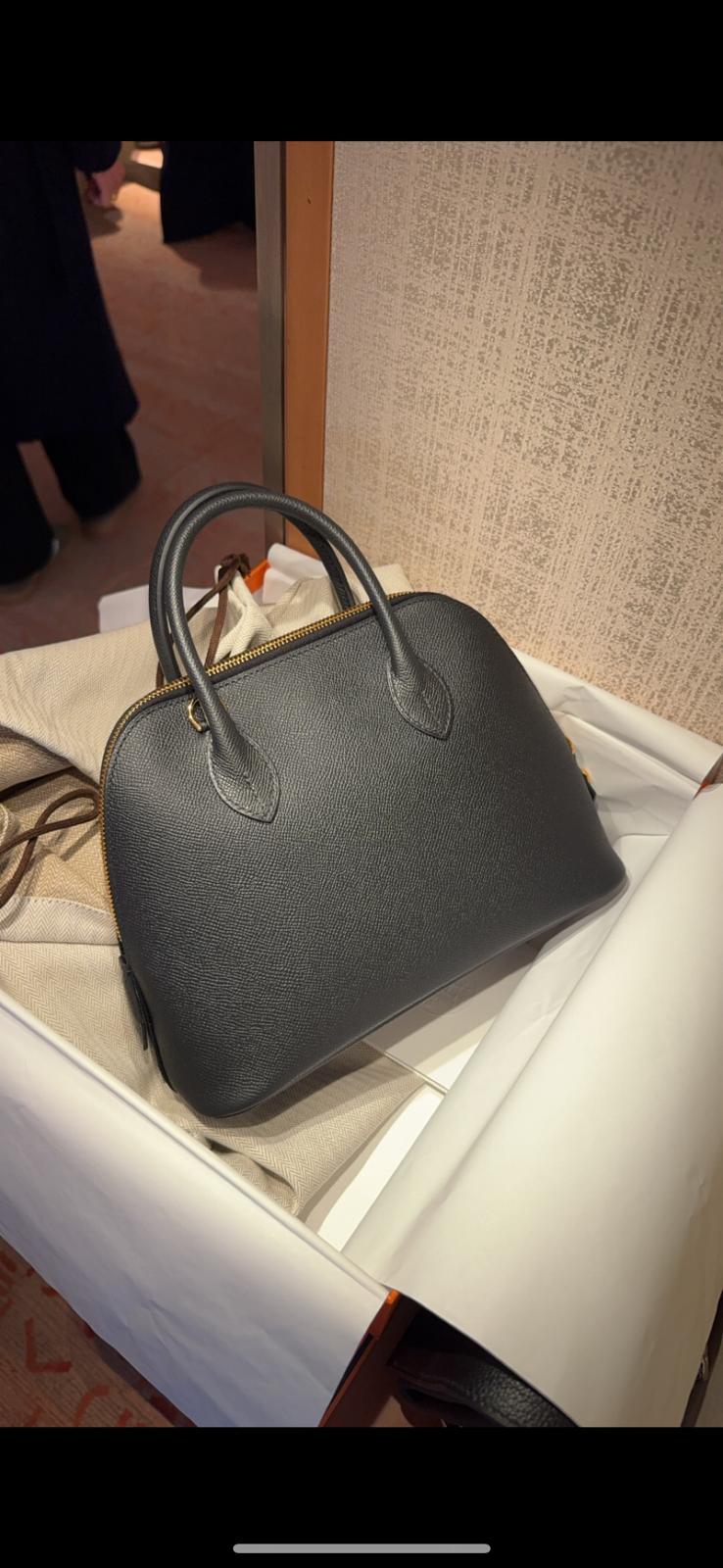 Hermes - Bolide 25 - black Gold HW