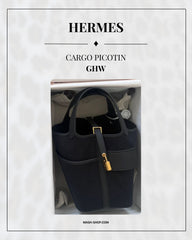 Hermes - cargo picotin - black ghw