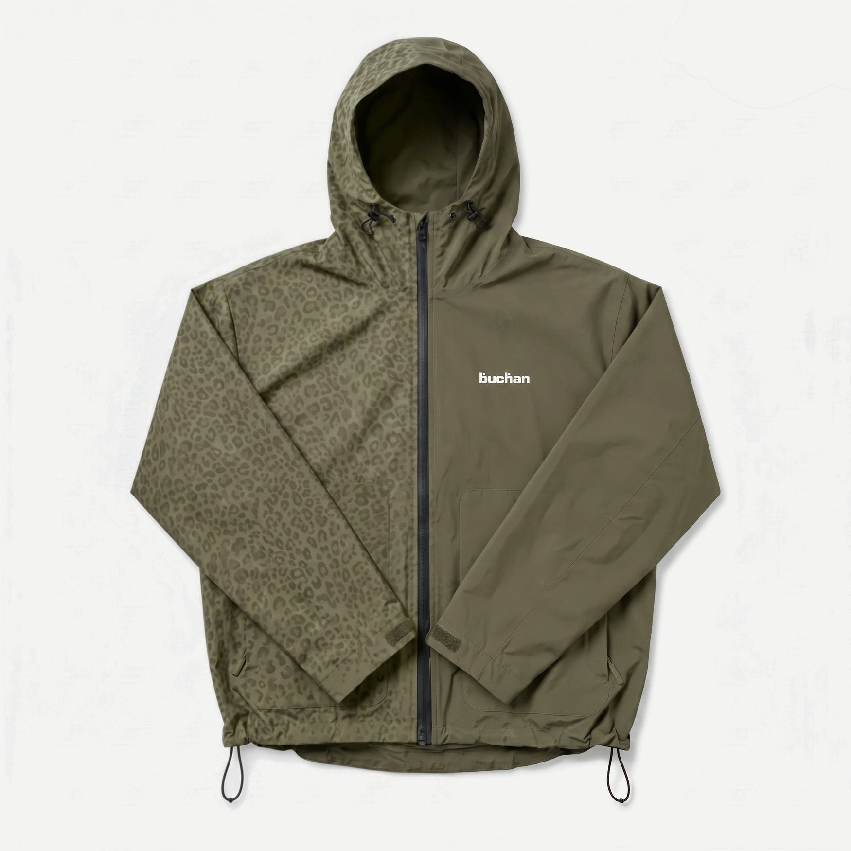 Water Reactive Cheetah Rain Jacket - 8 colors - free size