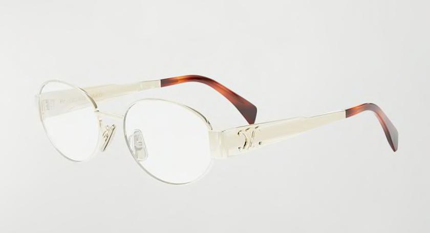 Celine - shiny clear lenses - gold - new