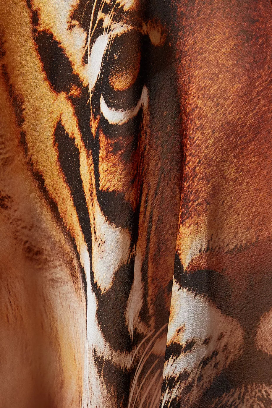 skims x roberto cavalli -Long Kaftan in Chiffon - Tiger