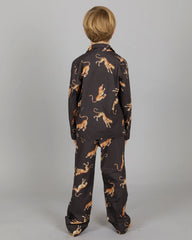 MASH X Woodstocklaundry -BOYS LONG PYJAMAS SET JUMPING CHEETAH