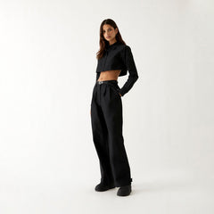 Kith - Cropped black shirt