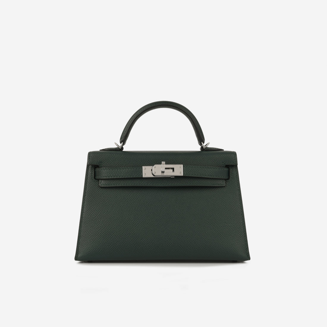 Hermes - mini kelly 20 Vert Monograv phw