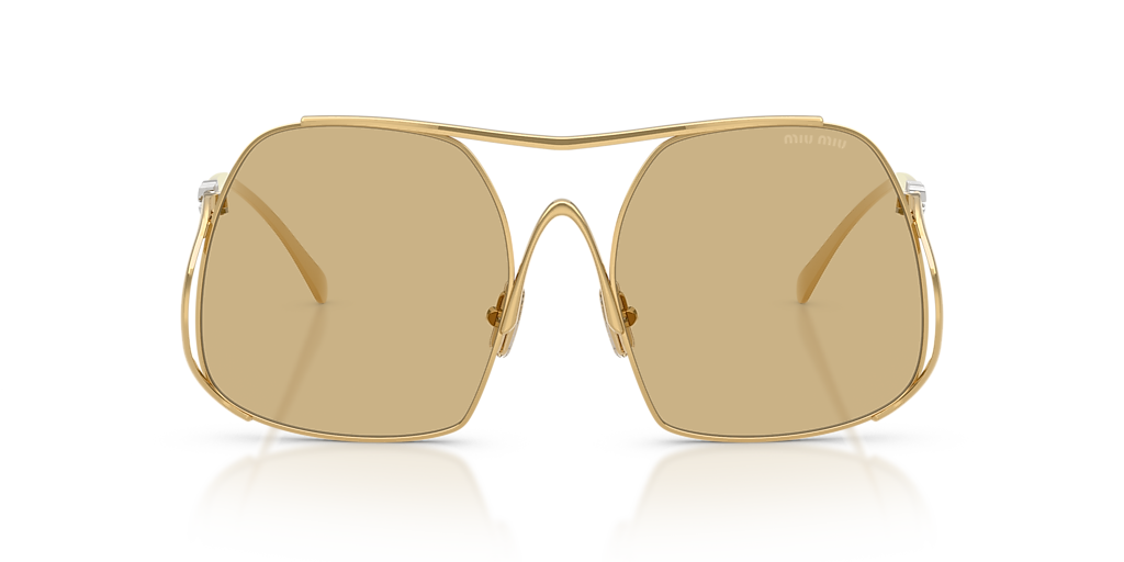 Miu miu - 0MU A55S
Gold Oversize Sunglasses