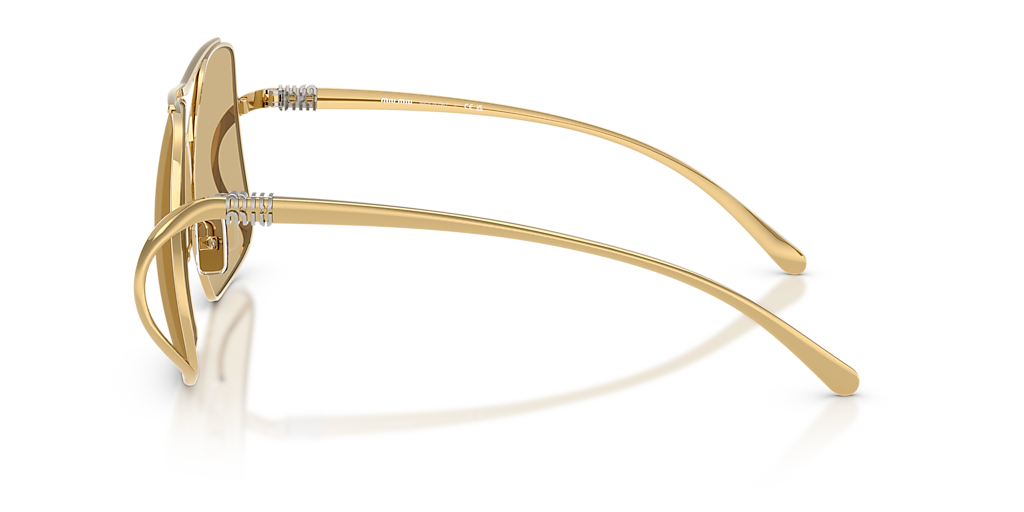 Miu miu - 0MU A55S
Gold Oversize Sunglasses