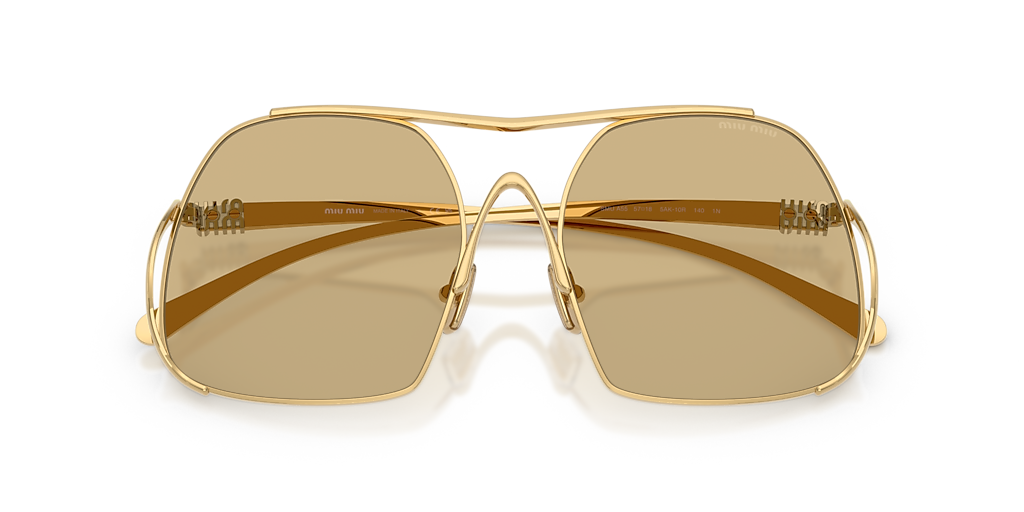 Miu miu - 0MU A55S
Gold Oversize Sunglasses