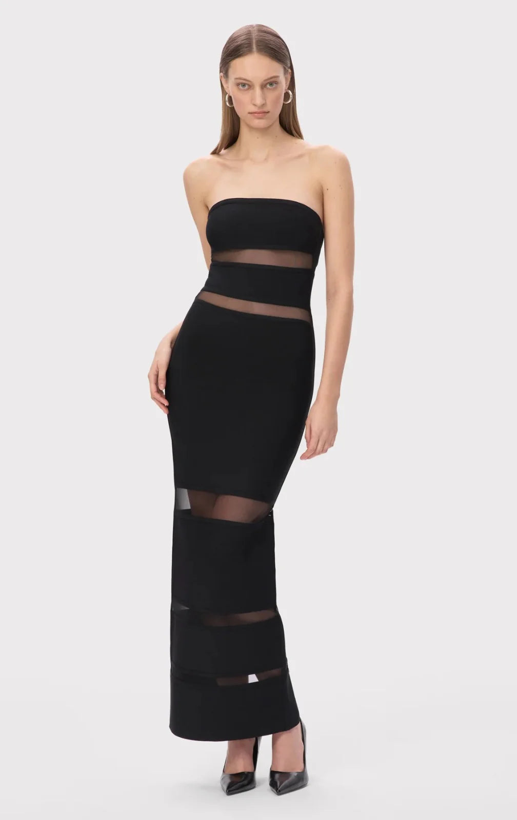 Mash X Allure - VERA GOWN - black