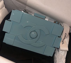 Chanel - blue lego bag- limited edition