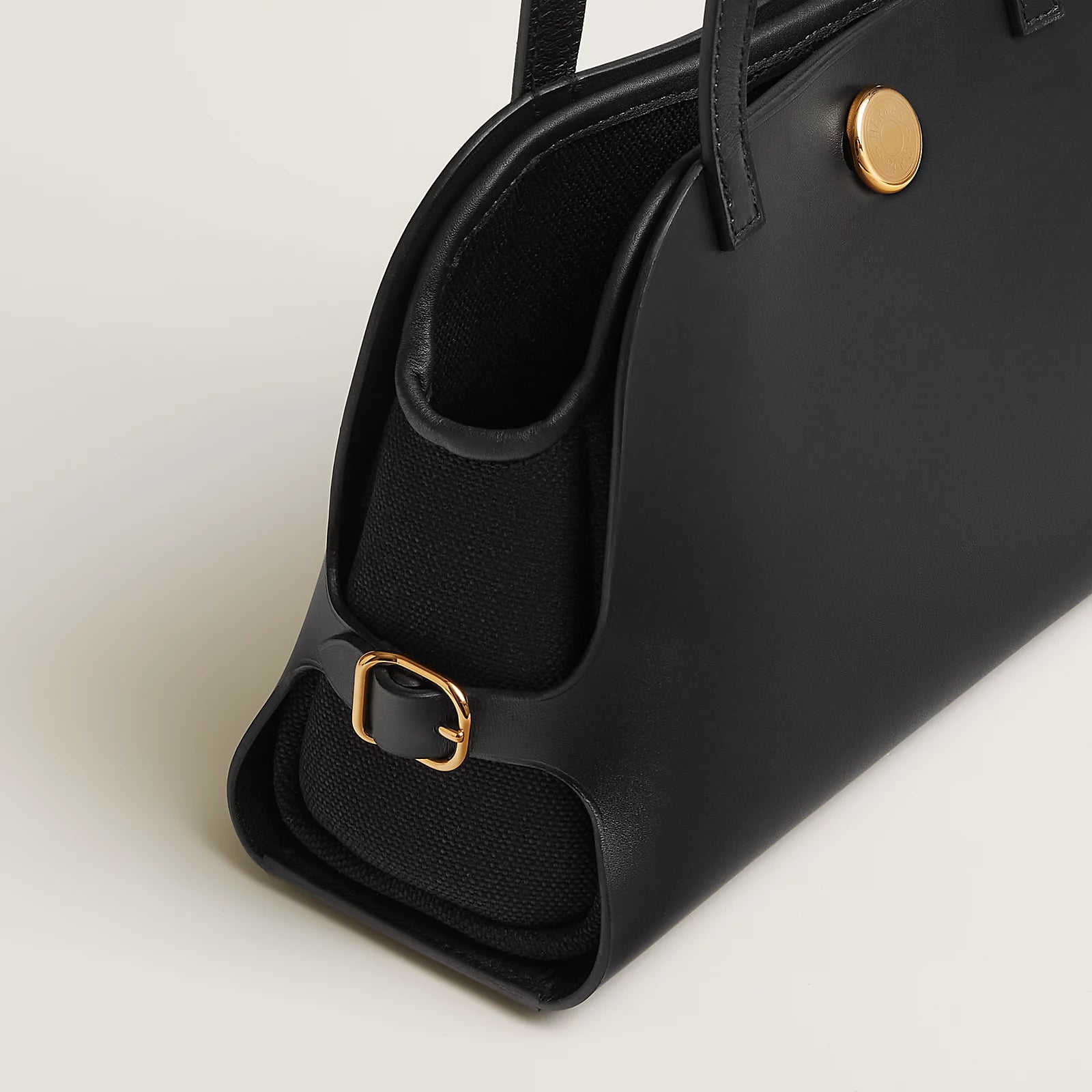 Hermes - Tablier Sellier bag - black gold GHW