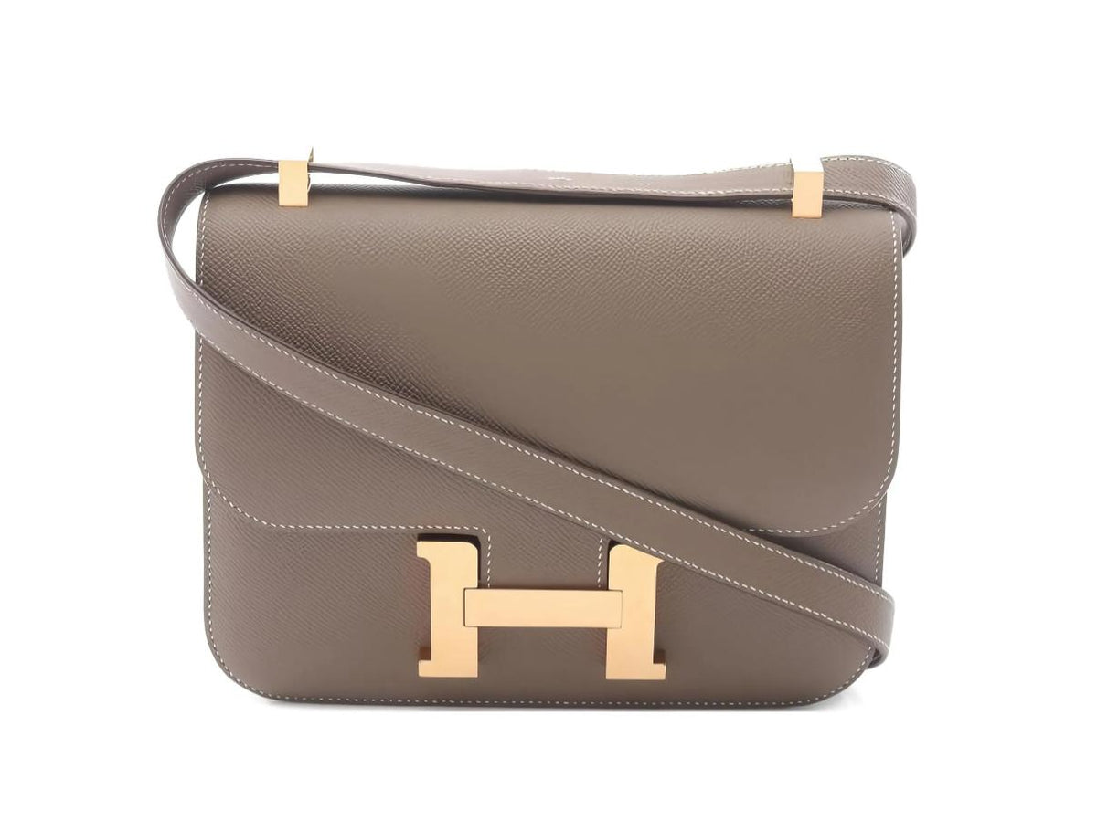 Hermes - Constance 18 etoupe - GHW