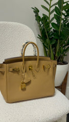 Hermes - birkin 25 biscuit GHW