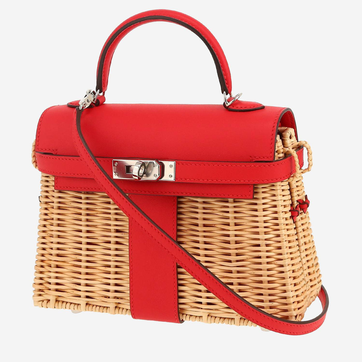 Hermes - kelly 20 picnic - red swift