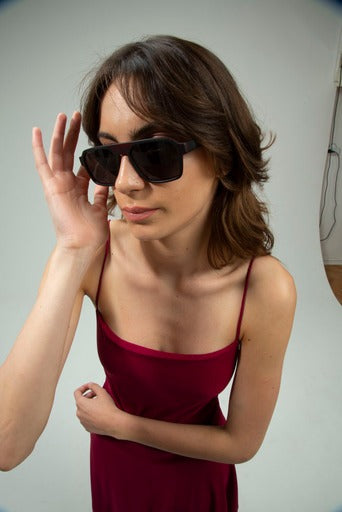 Vest on a couch -RETRO FRANCA SUNNIES -Maroon