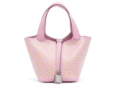 Hermes- lucky daisy micro picotin pink