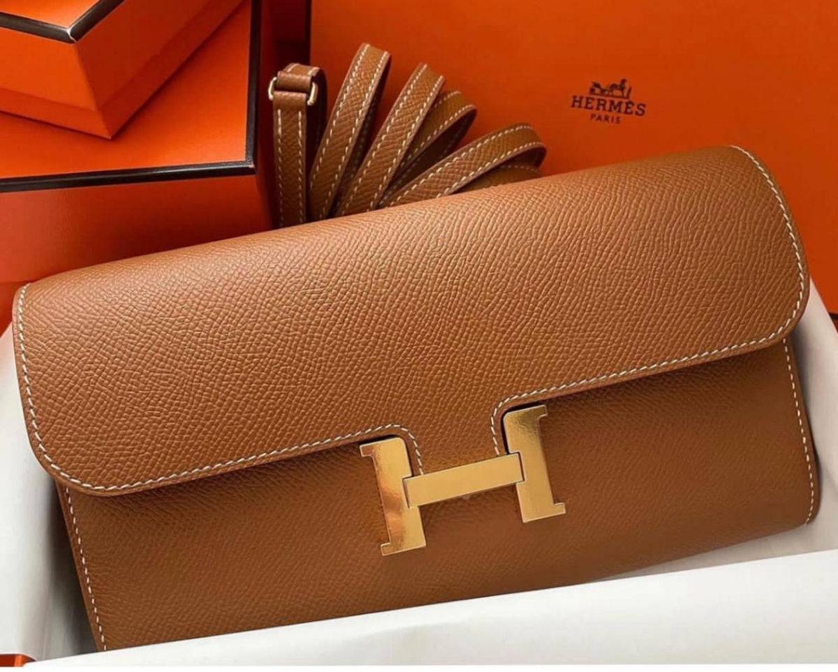 Hermes-constance to go - EPSOM -brown