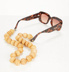 CGia- sunglasses with strap - biege