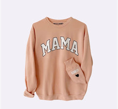 Mama sweater - customize baby name