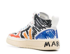 Marni X veja - high top sneakers - blue